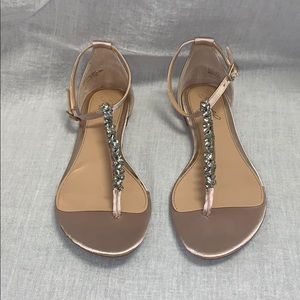 Badgley Mischka jewel sandals